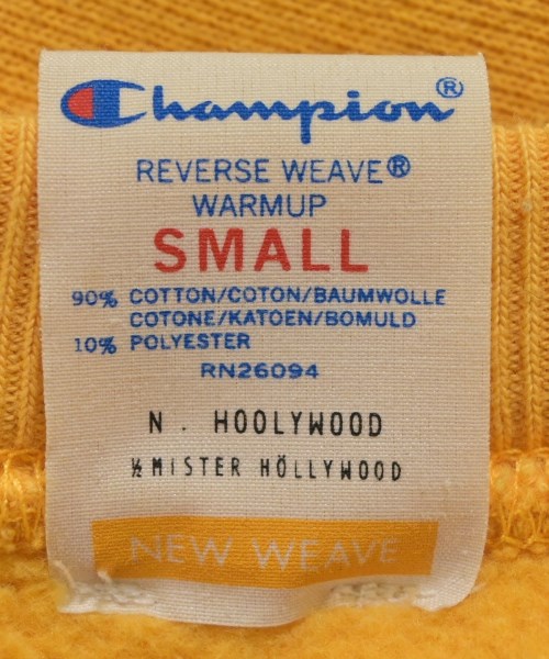 N.HOOLYWOOD（エヌハリウッド）スウェット 黄 サイズ:S メンズ/2200652057010