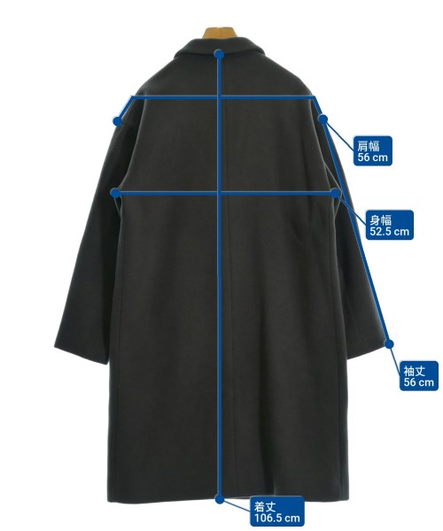 N.HOOLYWOOD（エヌハリウッド）チェスターコート グレー サイズ:38(M位) メンズ/2200652118018