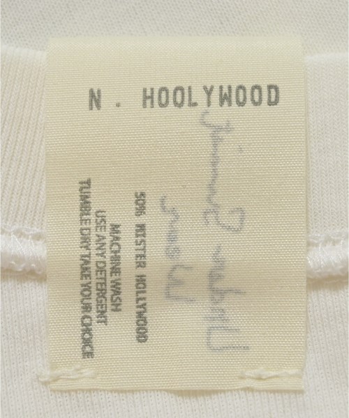 N.HOOLYWOOD（エヌハリウッド）Tシャツ・カットソー 白 サイズ:40(L位) メンズ/2200652118070