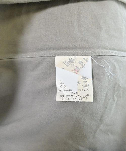 N.HOOLYWOOD（エヌハリウッド）カジュアルシャツ グレー サイズ:36(S位) メンズ/2200652648027