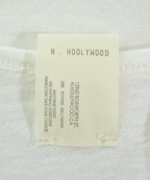 N.HOOLYWOOD（エヌハリウッド）Tシャツ・カットソー 白 サイズ:38(M位) メンズ/2200649753017