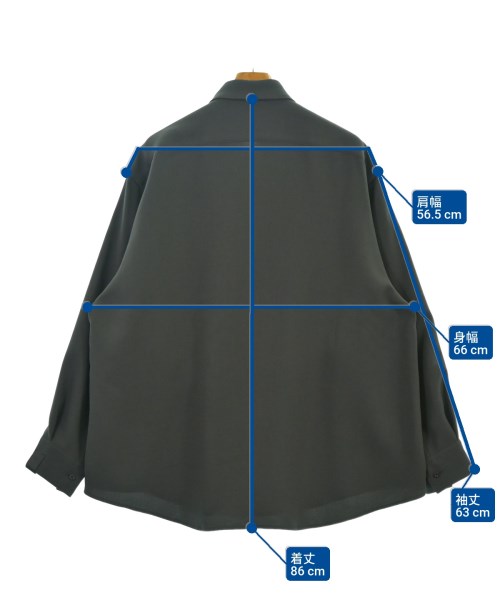 N.HOOLYWOOD（エヌハリウッド）カジュアルシャツ 紺 サイズ:38(M位) メンズ/2200653534015