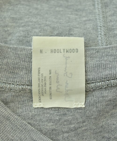 N.HOOLYWOOD（エヌハリウッド）Tシャツ・カットソー グレー サイズ:40(L位) メンズ/2200702030062