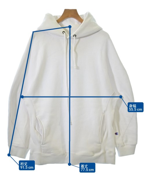 N.HOOLYWOOD（エヌハリウッド）パーカー 白 サイズ:XL メンズ/2200703535153