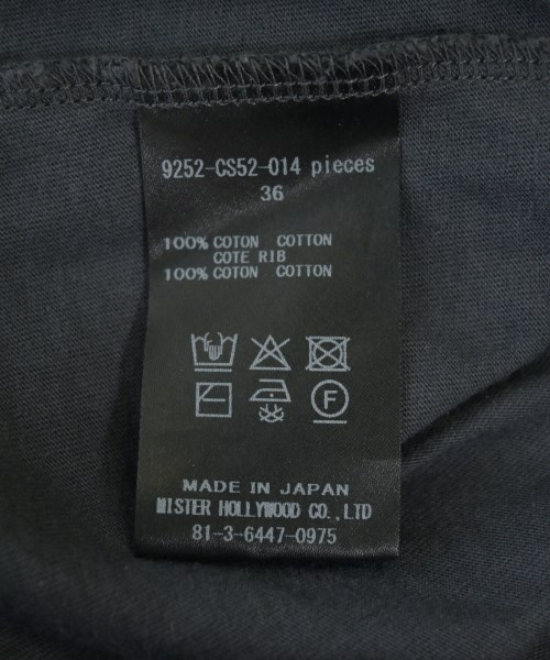 N.HOOLYWOOD（エヌハリウッド）Tシャツ・カットソー 紺 サイズ:36(S位) メンズ/2200705384032