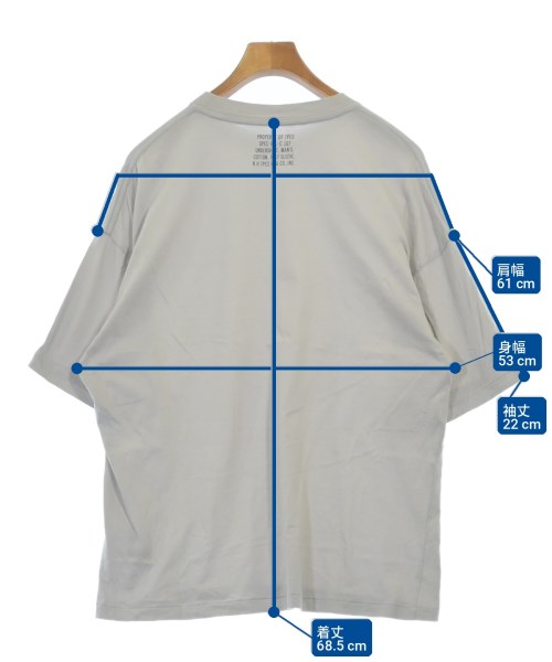 N.HOOLYWOOD（エヌハリウッド）Tシャツ・カットソー グレー サイズ:36(S位) メンズ/2200705384049