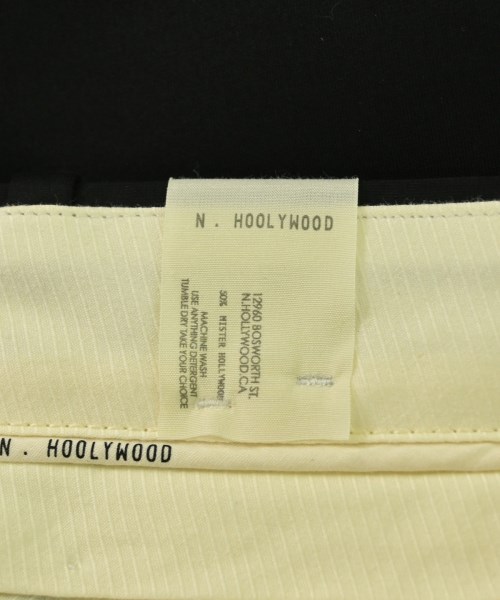 N.HOOLYWOOD（エヌハリウッド）スラックス 黒 サイズ:38(M位) メンズ/2200703929631