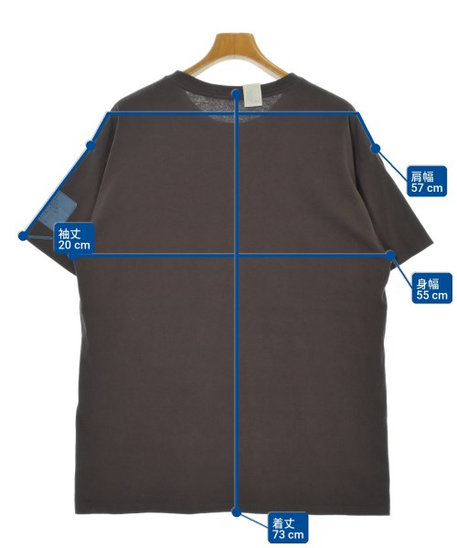 N.HOOLYWOOD（エヌハリウッド）Tシャツ・カットソー 茶 サイズ:40(L位) メンズ/2200705986052