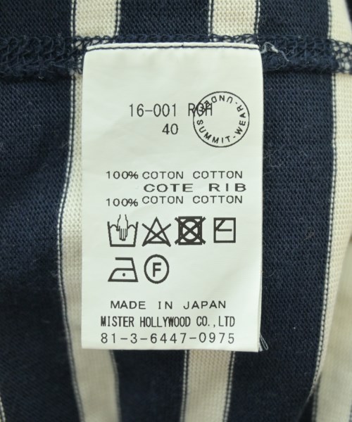 N.HOOLYWOOD（エヌハリウッド）Tシャツ・カットソー 紺 サイズ:40(L位) メンズ/2200709457060