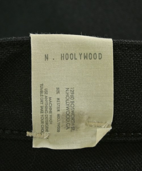 N.HOOLYWOOD（エヌハリウッド）スラックス 黒 サイズ:36(S位) メンズ/2200709796015