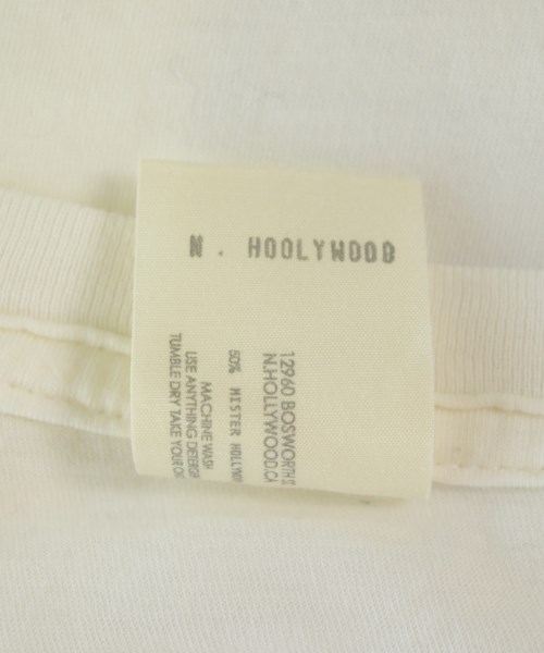 N.HOOLYWOOD（エヌハリウッド）Tシャツ・カットソー 白 サイズ:36(S位) メンズ/2200695927028