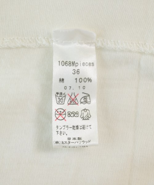 N.HOOLYWOOD（エヌハリウッド）Tシャツ・カットソー 白 サイズ:36(S位) メンズ/2200695927028