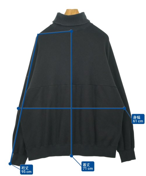 N.HOOLYWOOD（エヌハリウッド）スウェット 黒 サイズ:38(M位) メンズ/2200659544032