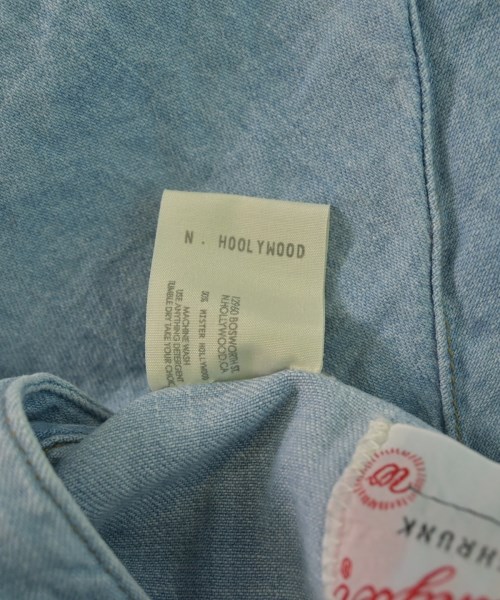 N.HOOLYWOOD（エヌハリウッド）カジュアルシャツ 青 サイズ:S メンズ/2200662997030
