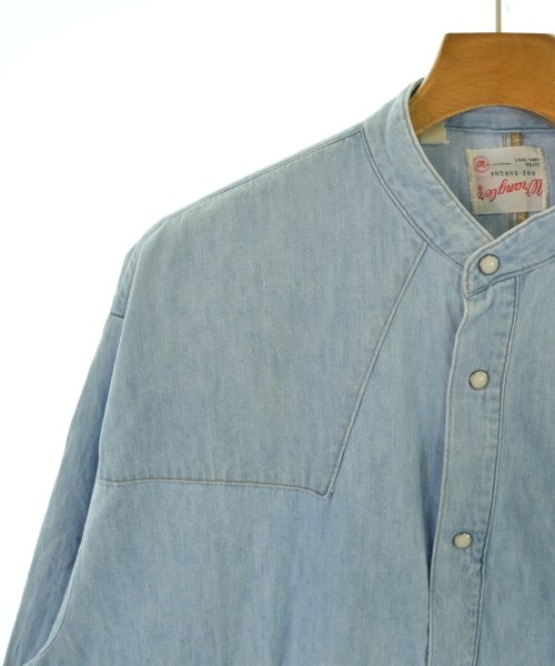 N.HOOLYWOOD（エヌハリウッド）カジュアルシャツ 青 サイズ:S メンズ/2200662997030
