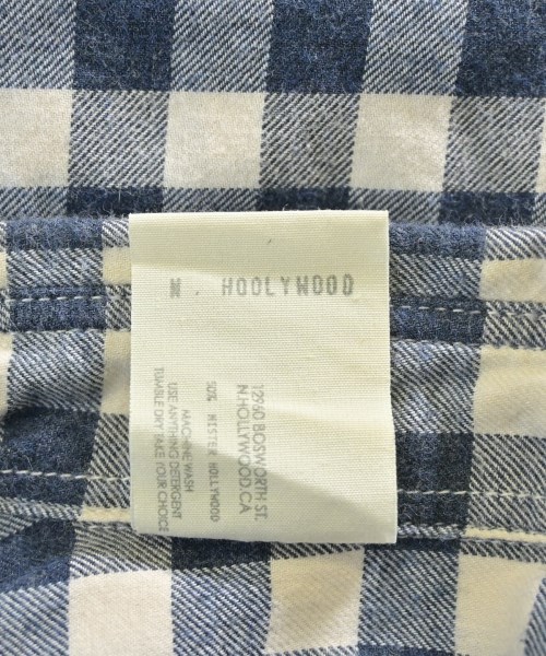 N.HOOLYWOOD（エヌハリウッド）カジュアルシャツ 紺 サイズ:36(S位) メンズ/2200660875101