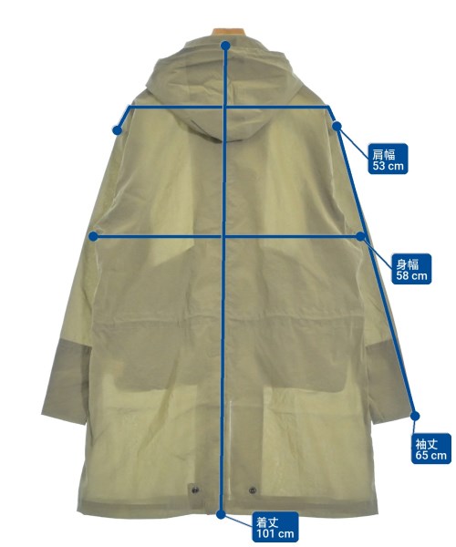 N.HOOLYWOOD（エヌハリウッド）モッズコート カーキ サイズ:38(M位) メンズ/2200663046089