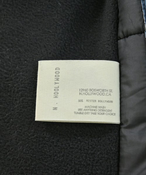 N.HOOLYWOOD（エヌハリウッド）ダウンジャケット/ダウンベスト 黒 サイズ:40(L位) メンズ/2200663707010