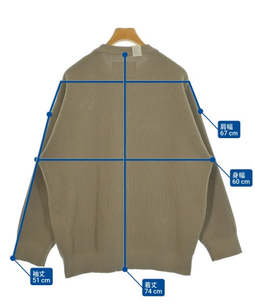 N.HOOLYWOOD（エヌハリウッド）ニット・セーター ベージュ サイズ:38(M位) メンズ/2200661271025