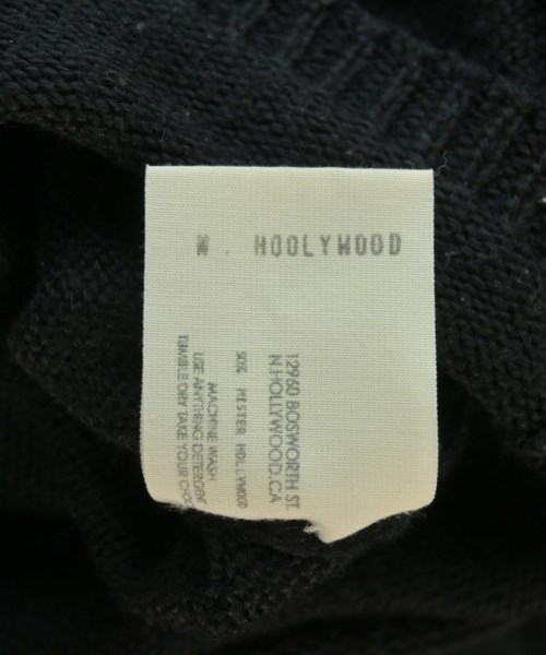 N.HOOLYWOOD（エヌハリウッド）ニット・セーター 黒 サイズ:40(L位) メンズ/2200664303044