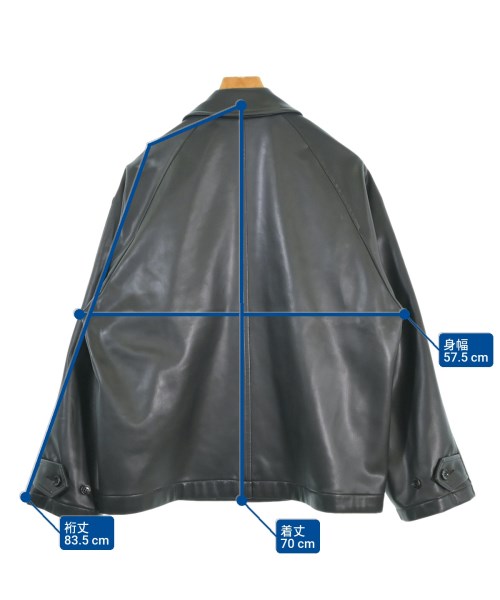 N.HOOLYWOOD（エヌハリウッド）ステンカラーコート 黒 サイズ:36(S位) メンズ/2200665468025