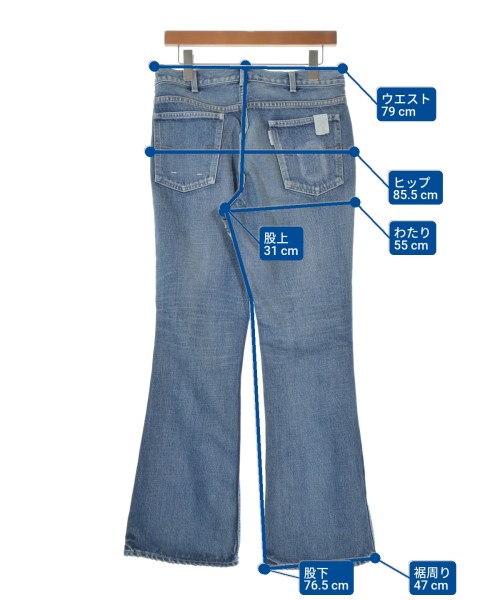 N.HOOLYWOOD（エヌハリウッド）デニムパンツ 青 サイズ:38(M位) メンズ/2200665468032