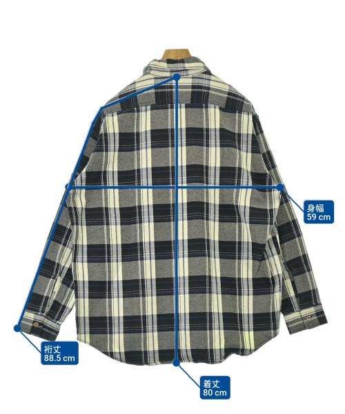 N.HOOLYWOOD（エヌハリウッド）カジュアルシャツ 紺 サイズ:M メンズ/2200661856048