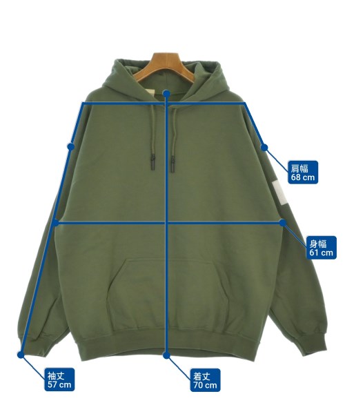 N.HOOLYWOOD（エヌハリウッド）パーカー カーキ サイズ:40(L位) メンズ/2200661856062