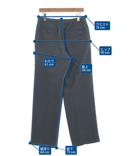 N.HOOLYWOOD（エヌハリウッド）スラックス グレー サイズ:38(M位) メンズ/2200665563041