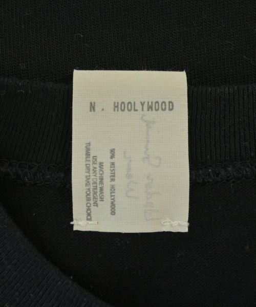 N.HOOLYWOOD（エヌハリウッド）Tシャツ・カットソー 黒 サイズ:36(S位) メンズ/2200665915055