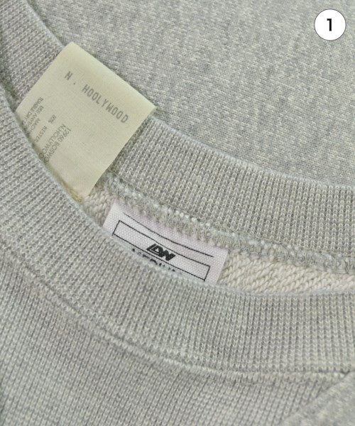 N.HOOLYWOOD（エヌハリウッド）スウェット グレー サイズ:M メンズ/2200666771032