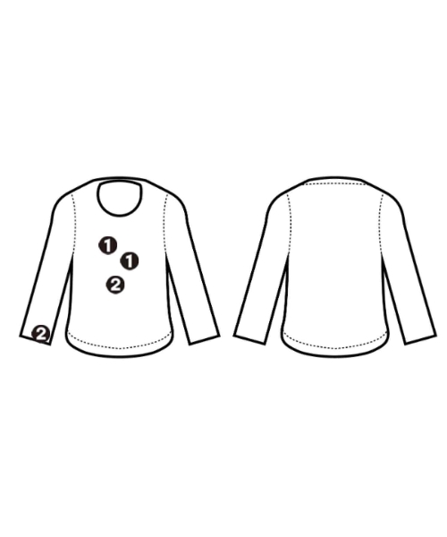 N.HOOLYWOOD（エヌハリウッド）スウェット 青 サイズ:L メンズ/2200666792044