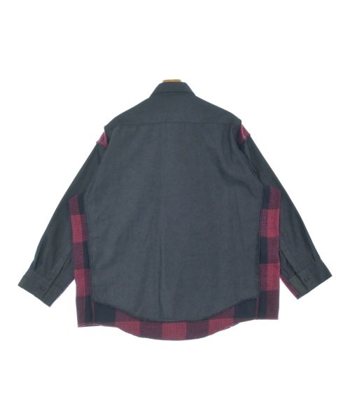 N.HOOLYWOOD（エヌハリウッド）カジュアルシャツ 紺 サイズ:40(L位) メンズ/2200666792051