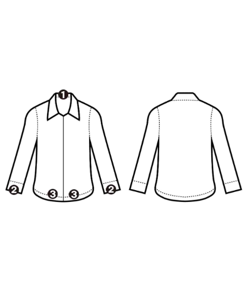 N.HOOLYWOOD（エヌハリウッド）カジュアルシャツ グレー サイズ:38(M位) メンズ/2200666792068