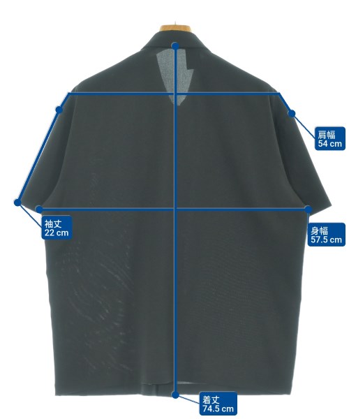 N.HOOLYWOOD（エヌハリウッド）カジュアルシャツ 黒 サイズ:36(S位) メンズ/2200666888020