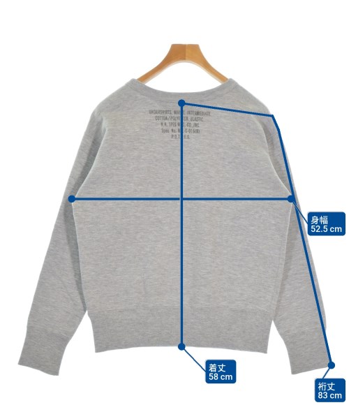 N.HOOLYWOOD（エヌハリウッド）スウェット グレー サイズ:38(M位) メンズ/2200660941165