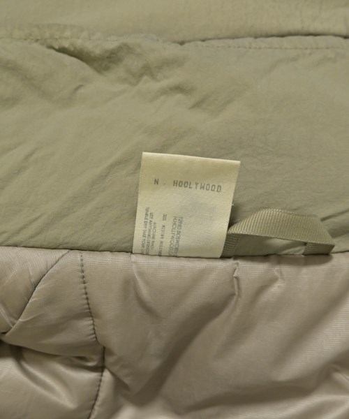 N.HOOLYWOOD（エヌハリウッド）ダウンジャケット/ダウンベスト カーキ サイズ:38(M位) メンズ/2200667107014