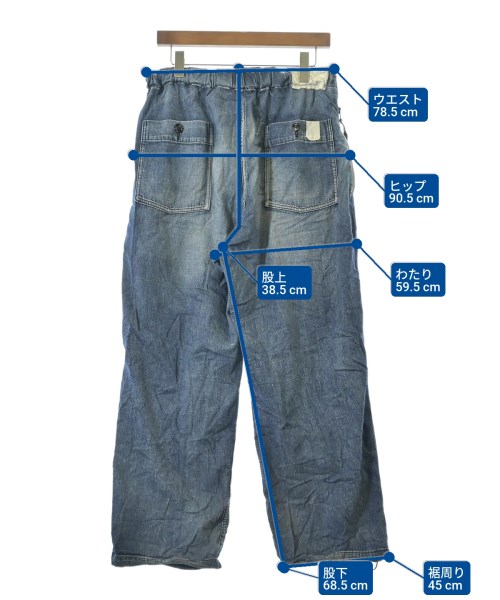 N.HOOLYWOOD（エヌハリウッド）デニムパンツ 青 サイズ:38(M位) メンズ/2200667274044
