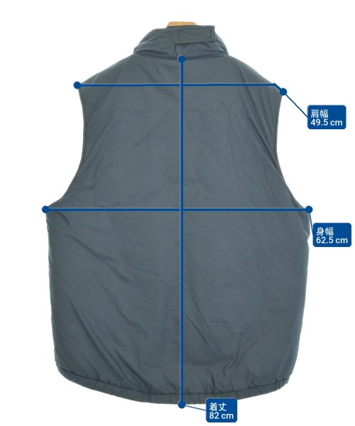 N.HOOLYWOOD（エヌハリウッド）ダウンジャケット/ダウンベスト グレー サイズ:38(M位) メンズ/2200667274051