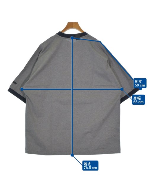 N.HOOLYWOOD（エヌハリウッド）Tシャツ・カットソー グレー サイズ:38(M位) メンズ/2200667274150