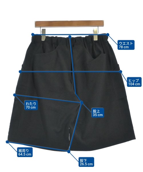 N.HOOLYWOOD（エヌハリウッド）ショートパンツ 黒 サイズ:38(M位) メンズ/2200667274198