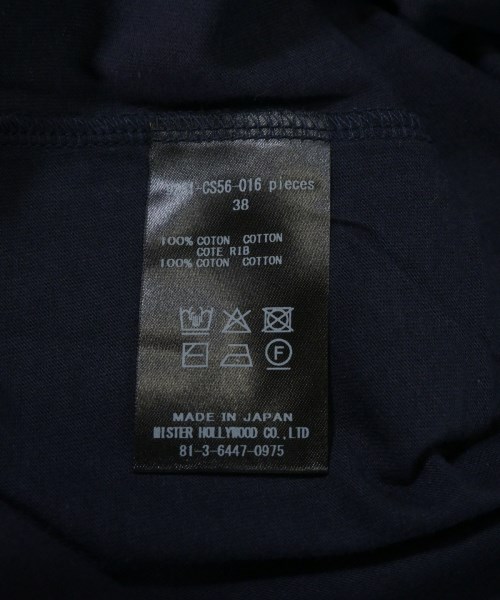 N.HOOLYWOOD（エヌハリウッド）Tシャツ・カットソー 紺 サイズ:38/38(M位) メンズ/2200667274228