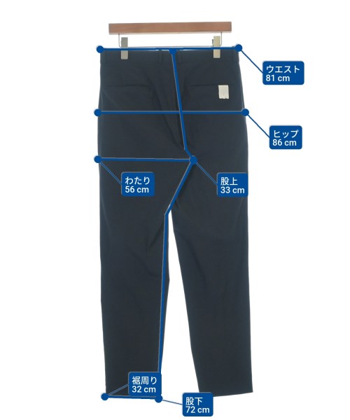 N.HOOLYWOOD（エヌハリウッド）スラックス 黒 サイズ:38(M位) メンズ/2200668738033