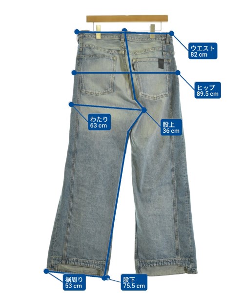 N.HOOLYWOOD（エヌハリウッド）デニムパンツ 青 サイズ:40(L位) メンズ/2200669828054