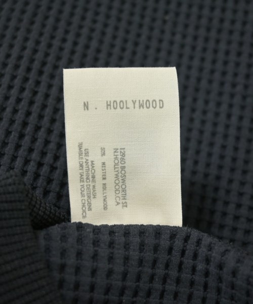 N.HOOLYWOOD（エヌハリウッド）Tシャツ・カットソー 黒 サイズ:38(M位) メンズ/2200666276063