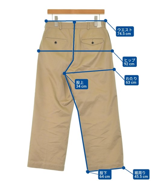 N.HOOLYWOOD（エヌハリウッド）チノパン ベージュ サイズ:36(S位) メンズ/2200670237029