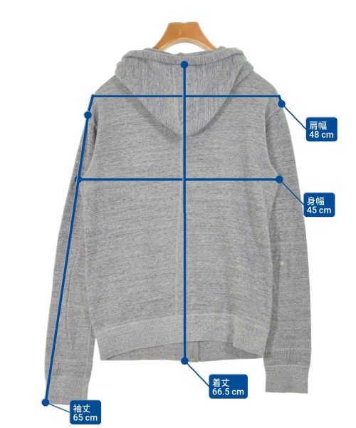 N.HOOLYWOOD（エヌハリウッド）パーカー グレー サイズ:40(L位) メンズ/2200669819083