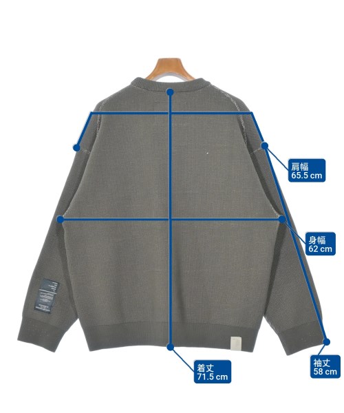 N.HOOLYWOOD（エヌハリウッド）ニット・セーター カーキ サイズ:38(M位) メンズ/2200670855049