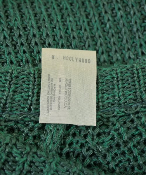 N.HOOLYWOOD（エヌハリウッド）ニット・セーター 緑 サイズ:36(S位) メンズ/2200664251031