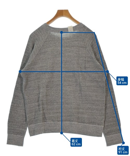 N.HOOLYWOOD（エヌハリウッド）スウェット グレー サイズ:44(XXL位) メンズ/2200669032017